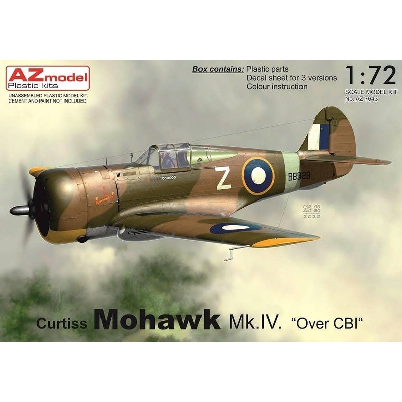 1/72 Mohawk Mk.IV Over CBI