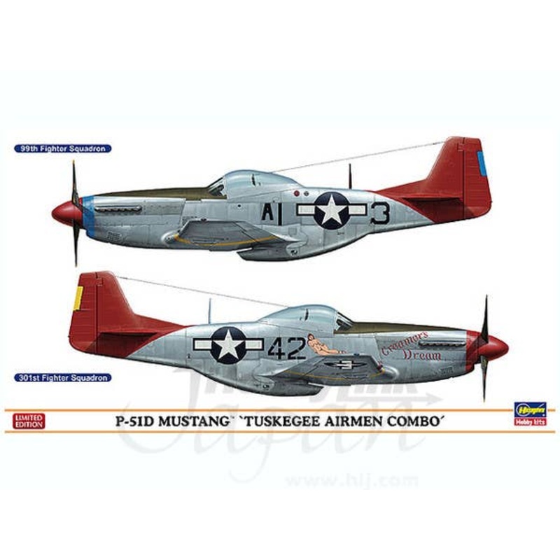 1/72 P-51D Mustang Tuskegee Airmen Combo Ltd.