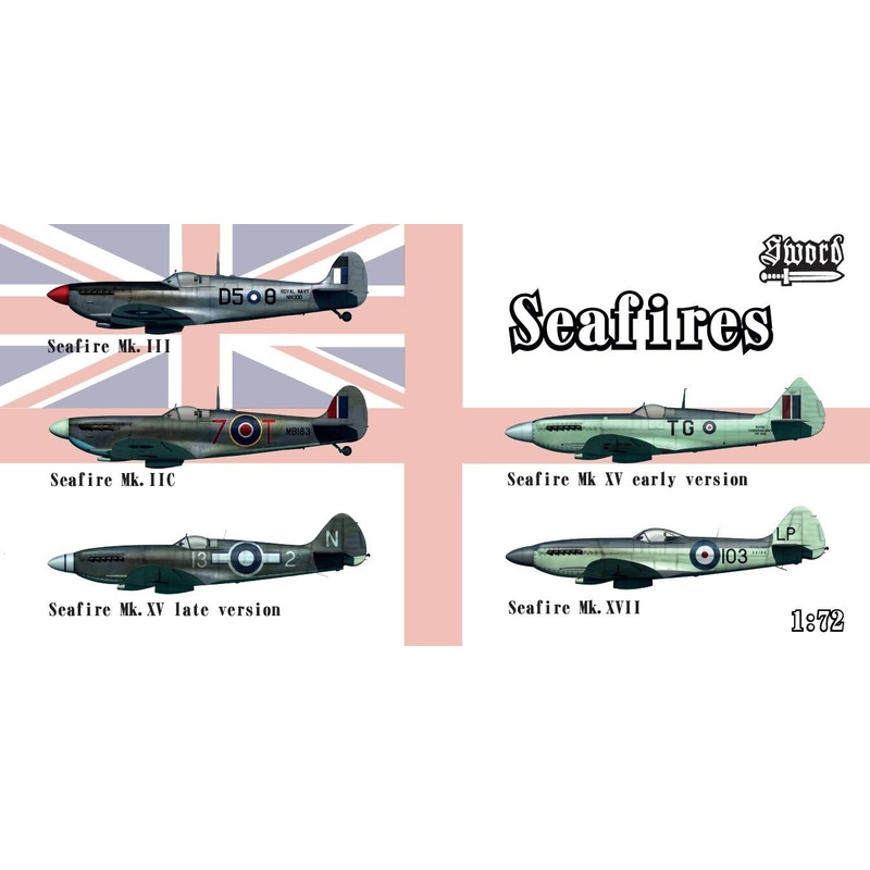 1/72 Seafires (set of 5)