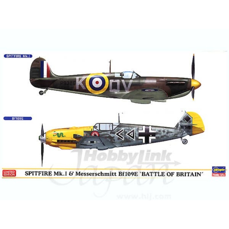 1/72 Spitfire Mk.I & Messerschmitt Bf109E Battle of Britain Limited Edition