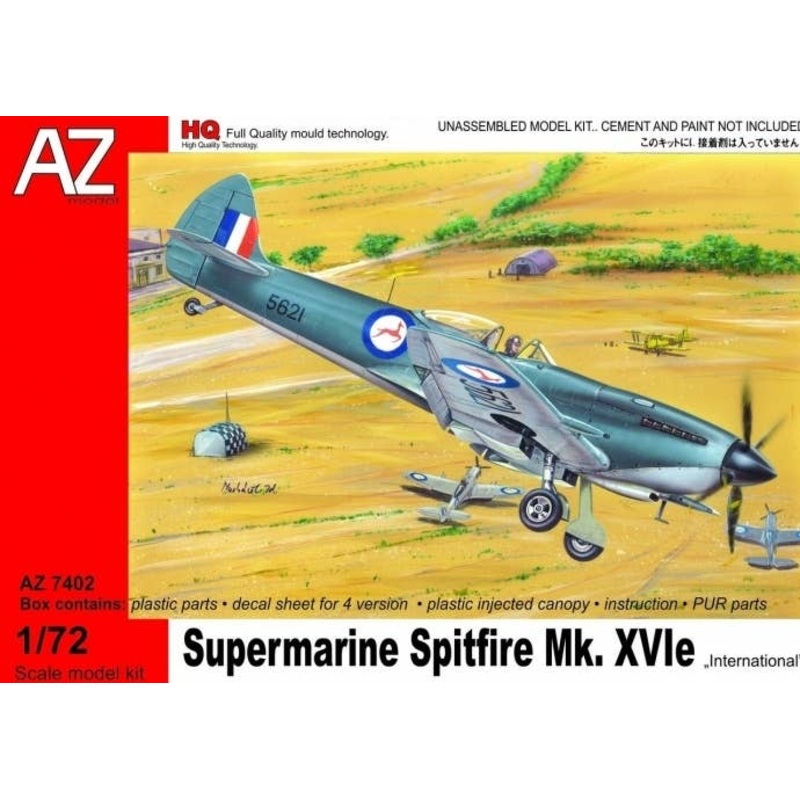 1/72 Supermarine Spitfire Mk. XVIe "International"