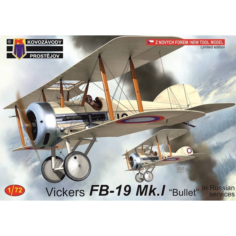 1/72 Vickers FB-19 Mk.I "Bullet" In Russian Services