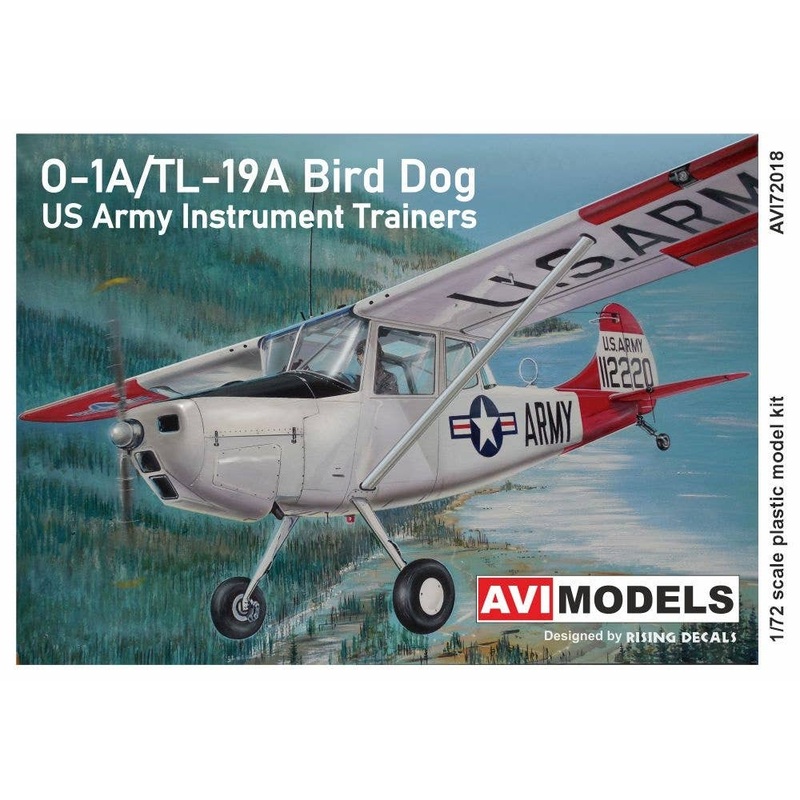 1/72 18 O-1A/TL-19A Bird Dog US Army Instrument Trainers