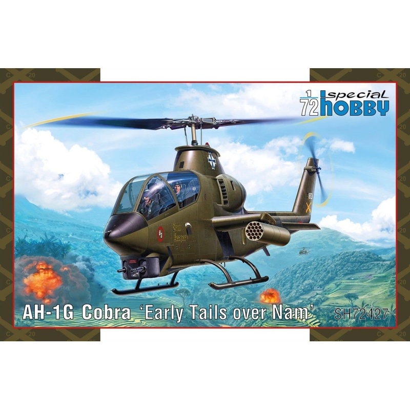 1/72 AH-1G Cobra "Early Tails"