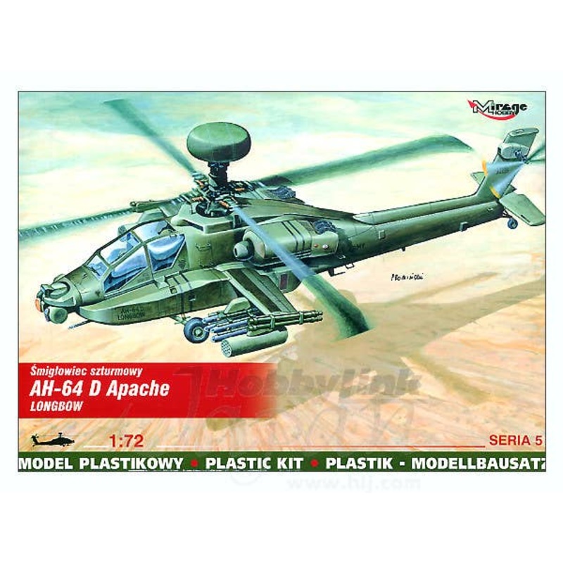 1/72 AH-64 D Apache Longbow