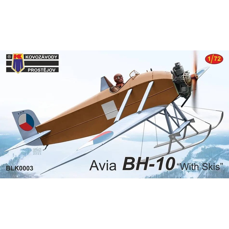 1/72 Avia BH-10 with skis