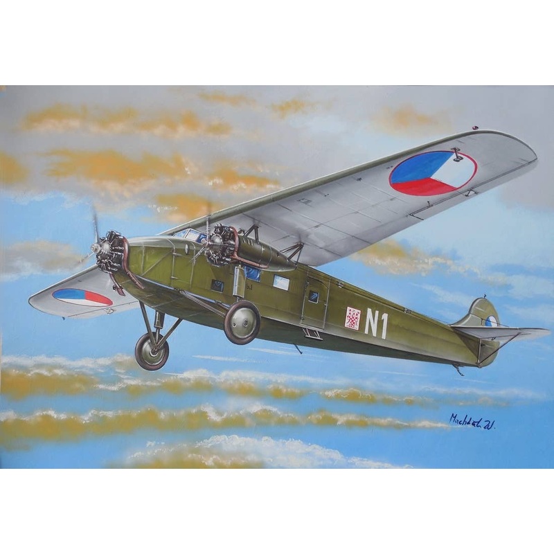 1/72 Avia-Fokker F.VIIb.1 "Czechoslovak AF"