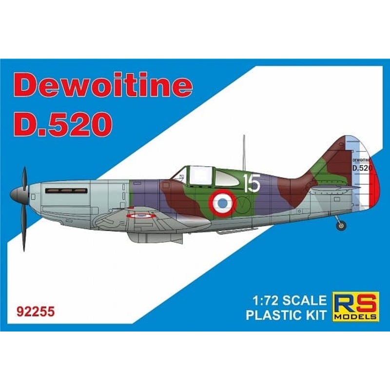 1/72 Dewoitine D.520 (Toulouse 1940)