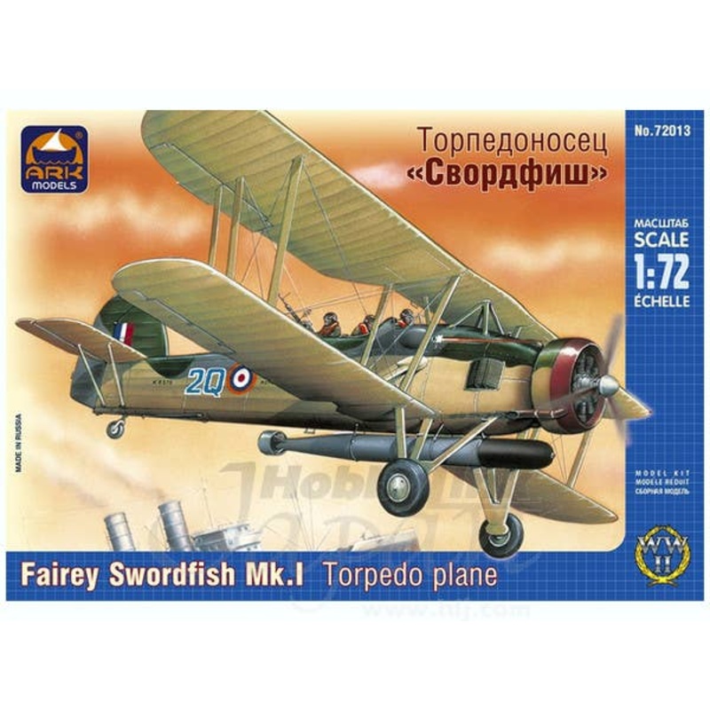 1/72 Fairey Swordfish Mk.I Torpedo Plane