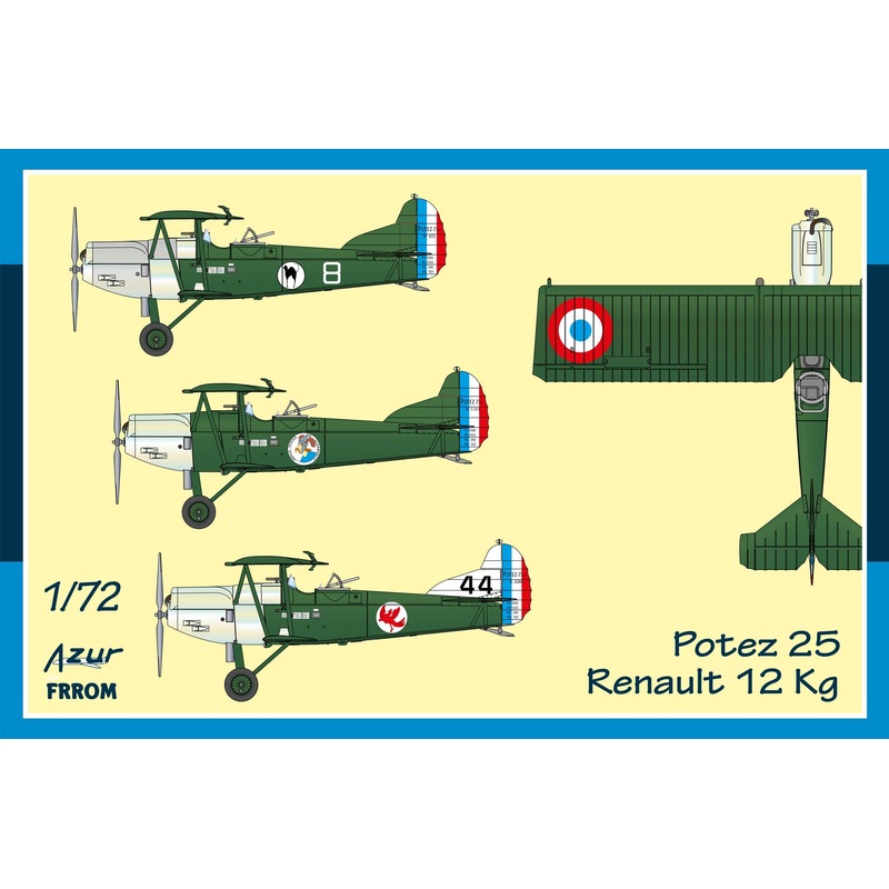 1/72 Potez 25 Renault 12 Kg