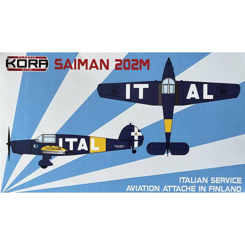 1/72 SAIMAN 202M 'Italian Aviation Attache in Finland'