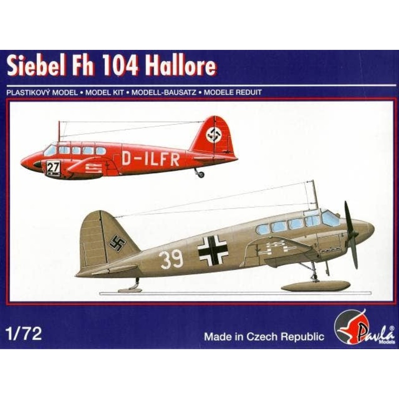 1/72 Siebel Fh 104 Hallore