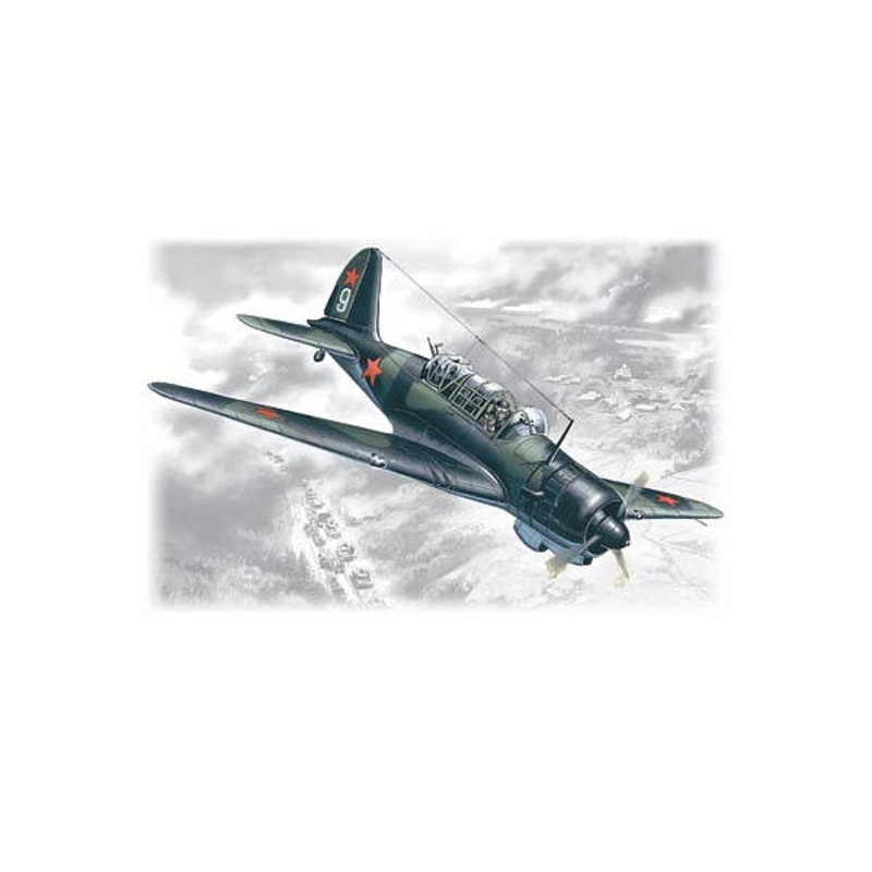 1/72 Su-2R WWII Soviet Reconnaissance Plane