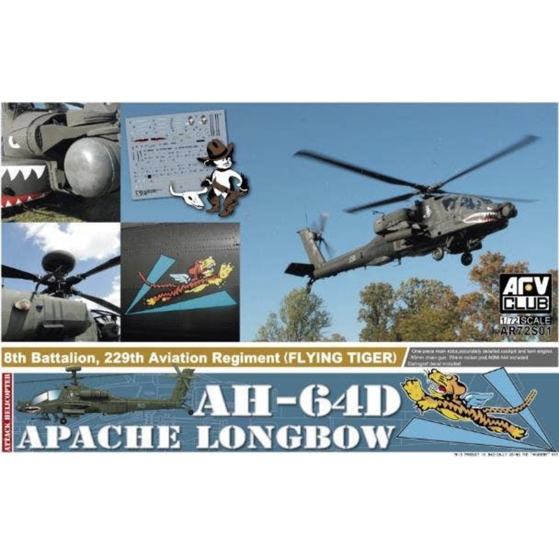 1/72 AH-64D Apache Longbow