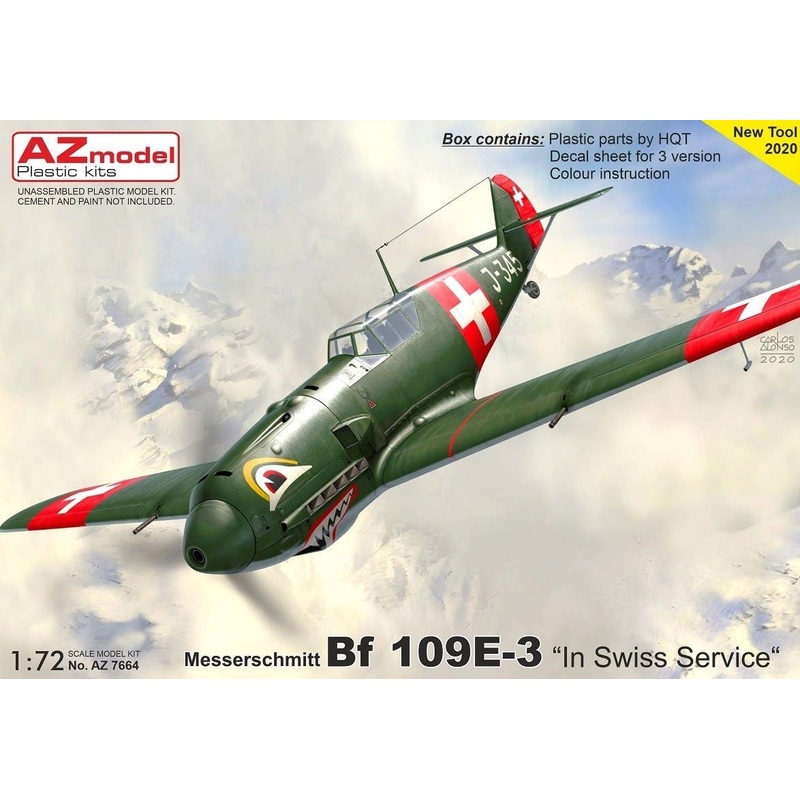1/72 Bf 109E-3 "In Swiss Service"