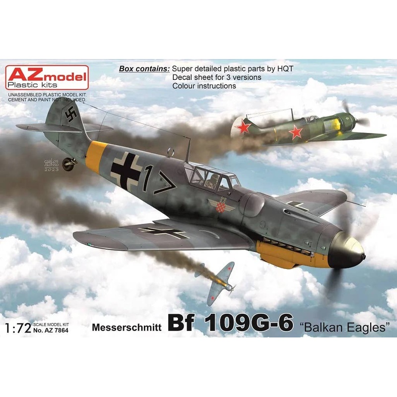 1/72 Bf 109G-6 Balkan Eagles