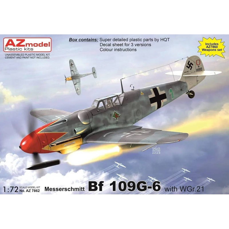 1/72 Bf 109G-6 with WGr.21