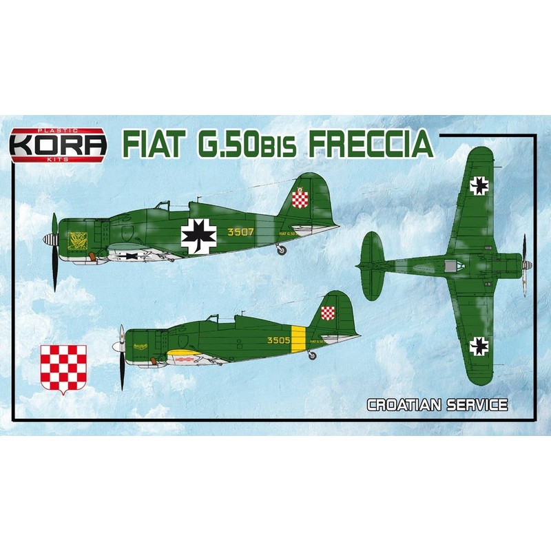 1/72 Fiat G.50bis 'Croatian Service'
