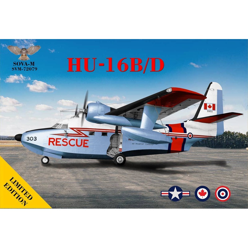 1/72 HU-16B/D Albatross  (Thai/USN/Canada)
