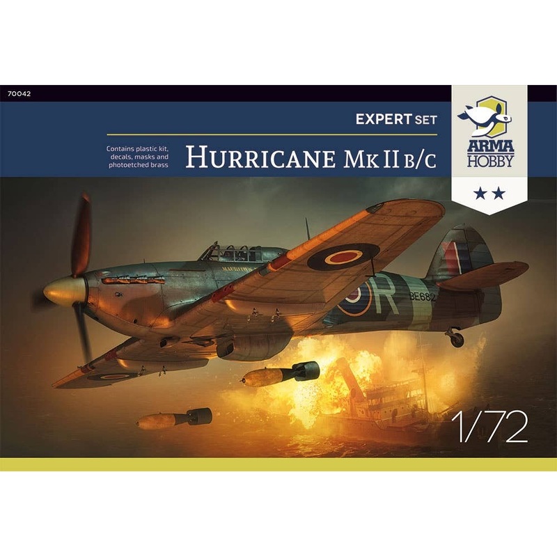 1/72 Hurricane Mk IIb/c Expert set
