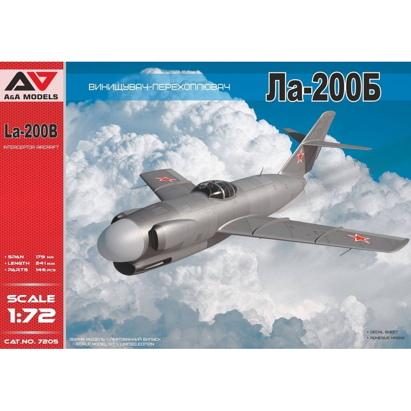 1/72 La-200B All-Weather Experimental Interceptor