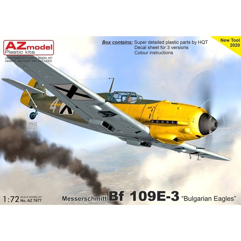 1/72 Messerschmitt Bf 109E-3 "Bulgarian Eagles"