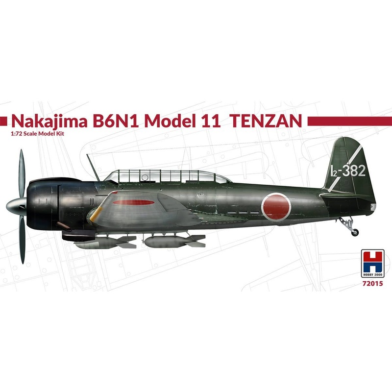 1/72 Nakajima B6N1 Model 11 Tenzan