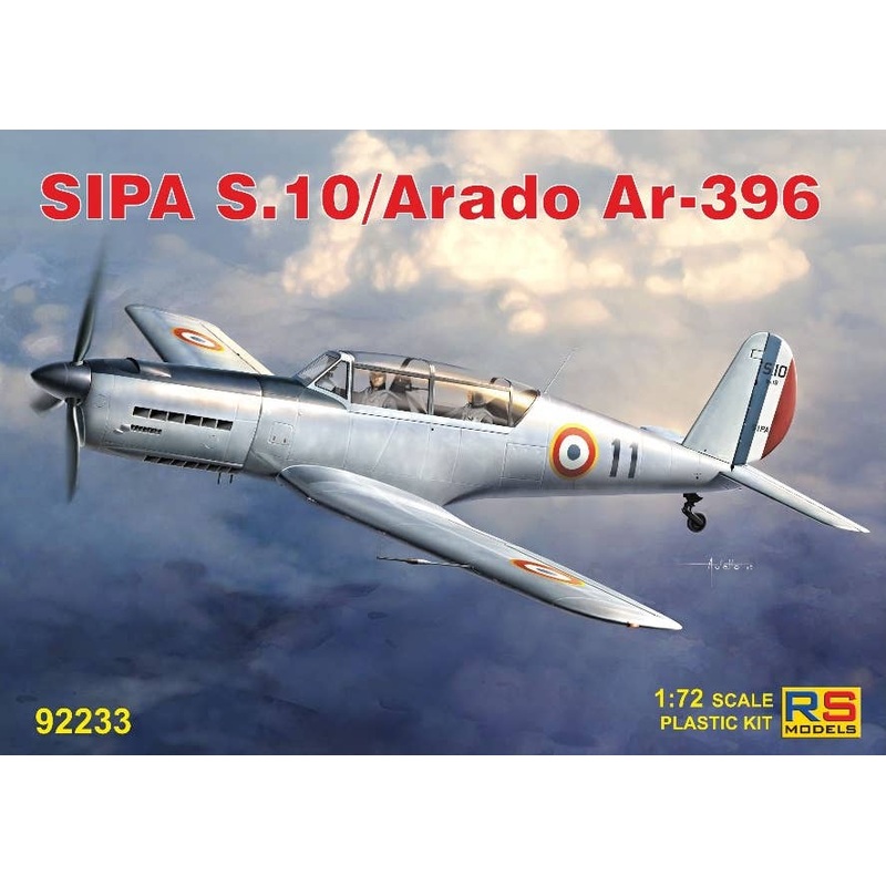 1/72 SIPA S.10/Arado Ar-396