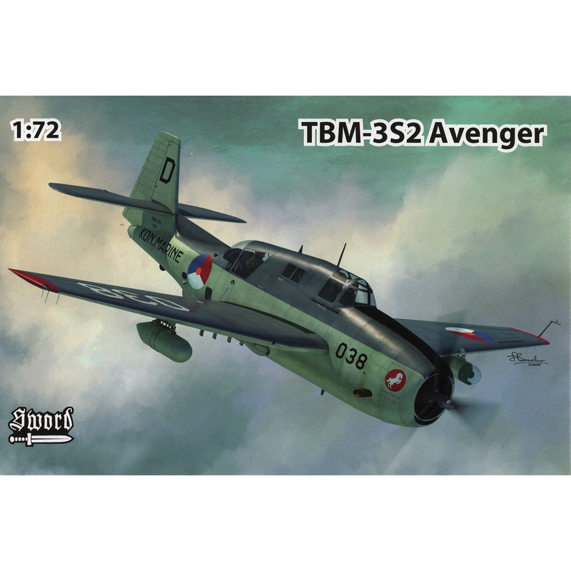 1/72 TBM-3S2/Avenger Anti-Submarine Attack Aircraft