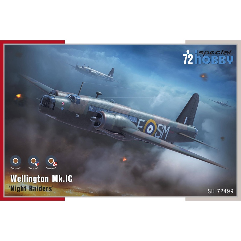 1/72 Vickers Wellington Mk.IC Night Raiders