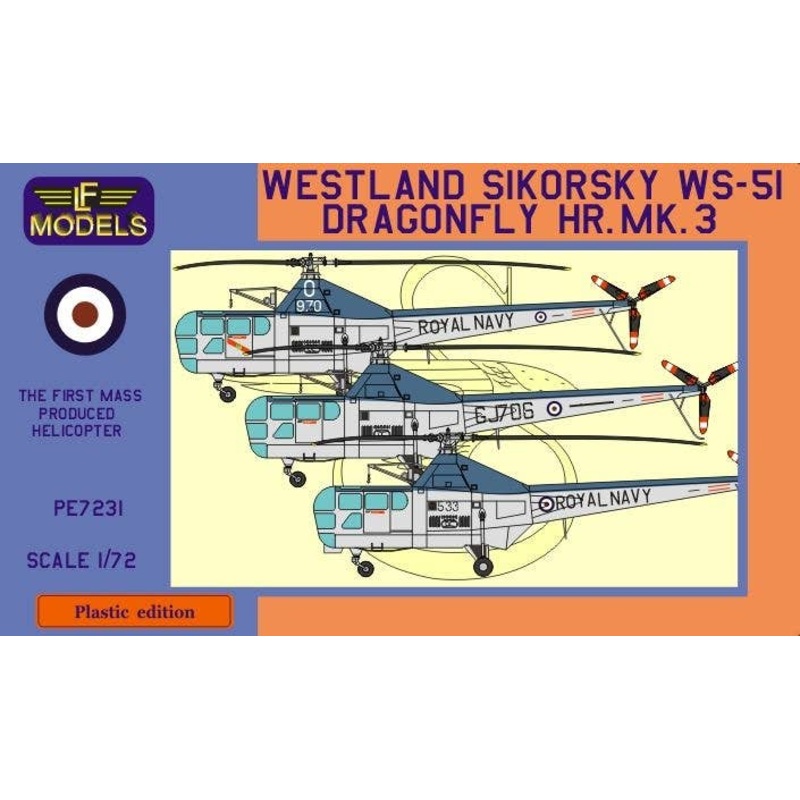 1/72 Westland Sikorsky WS-51 Dragonfly HR.Mk.3