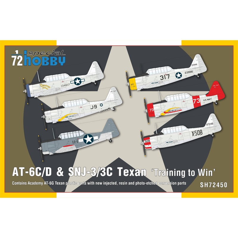 1/72 AT-6C/D & SNJ-3/3C Texan Training to Win