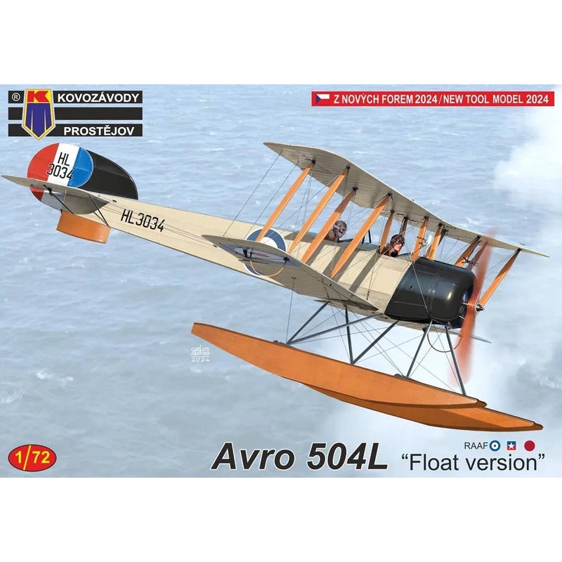 1/72 Avro 504L Float Version