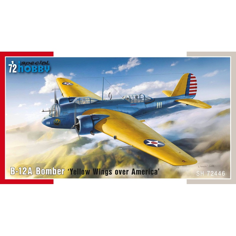 1/72 B-12A Bomber `Yellow Wings over America'