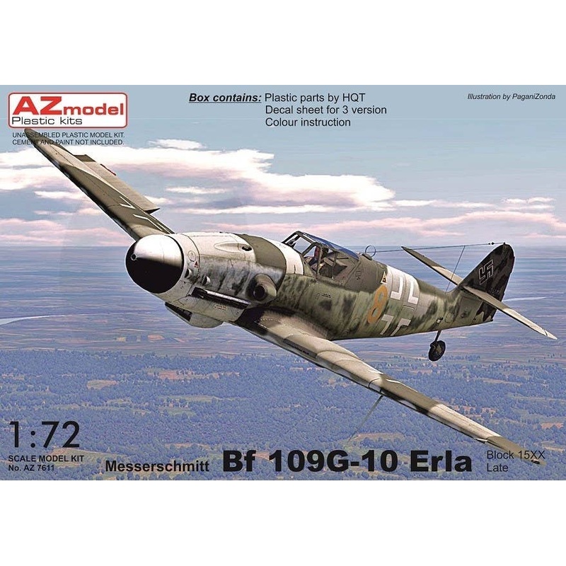 1/72 Bf 109G-10 Erla Late, Block 15XX