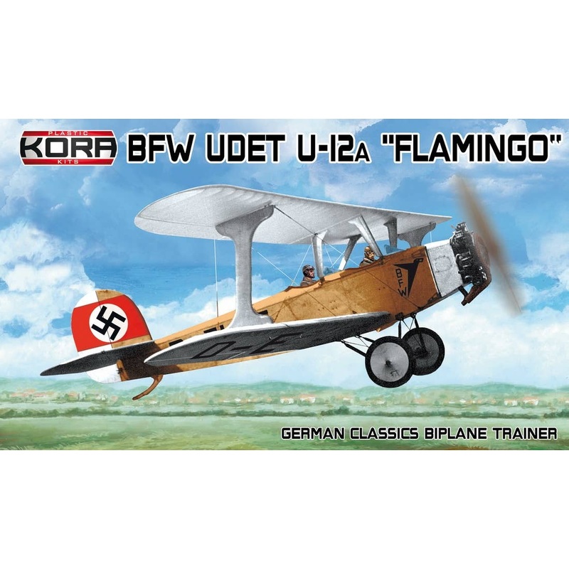 1/72 BFW Udet U-12A Flamingo German Trainer