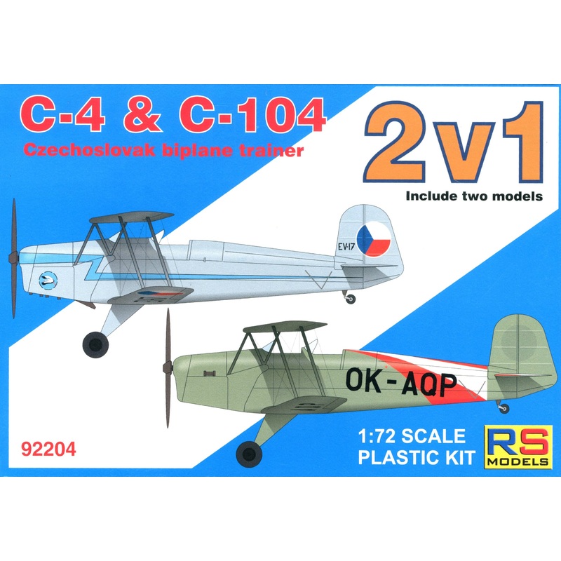 1/72 C4 & C104 Training Aircraft
