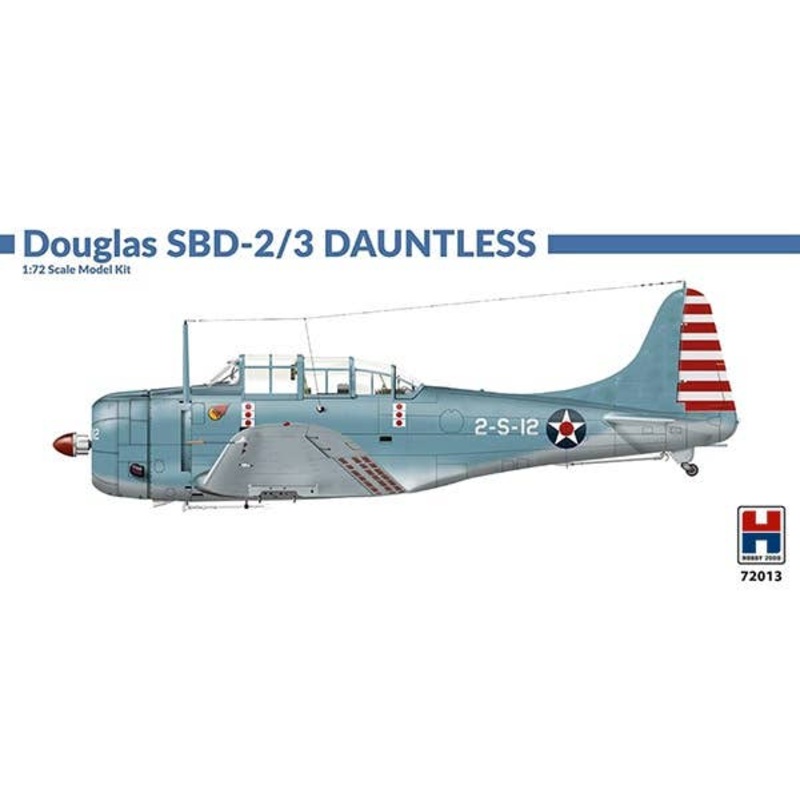 1/72 Douglas SBD-2/3 Dauntless (with Hasegawa parts)