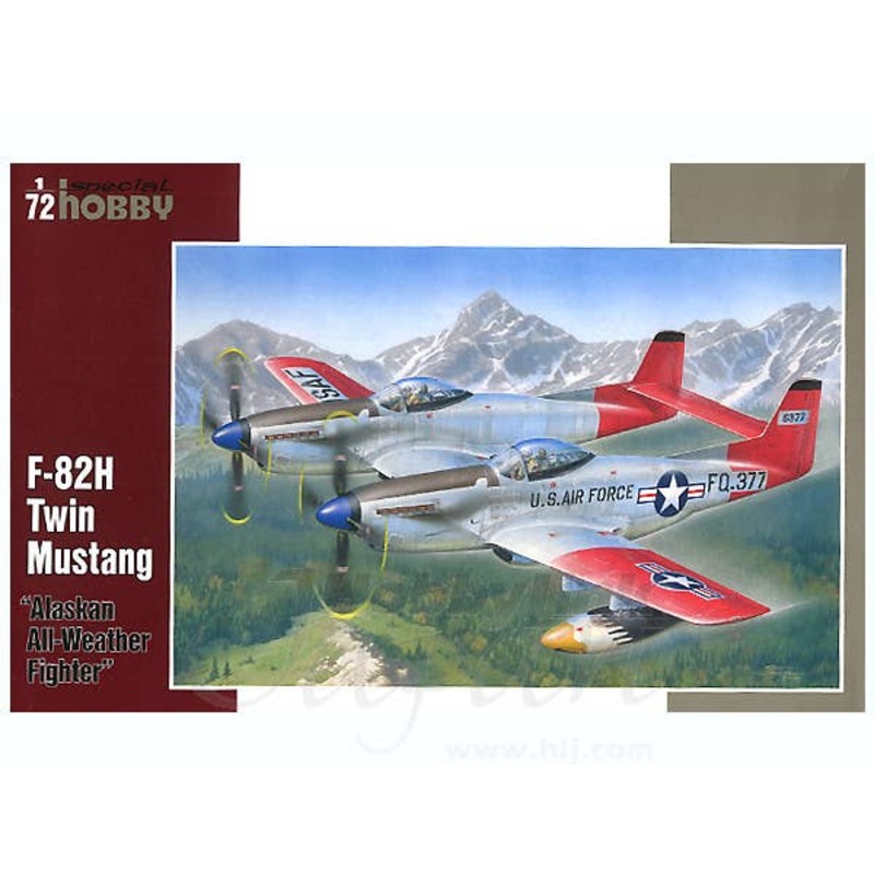 1/72 F-82H Twin Mustang "Alaskan All-Weather Fighter"