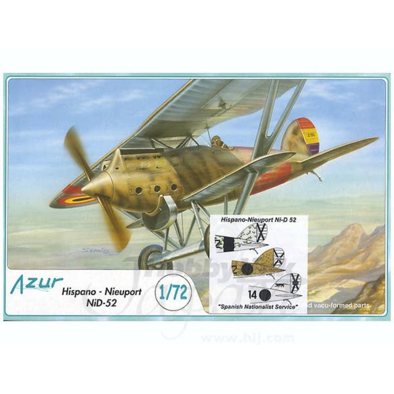1/72 Hispano-Nieuport NiD-52 Spanish Nationalist Service