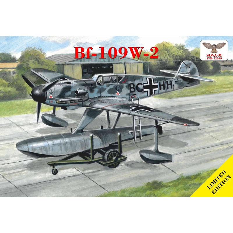 1/72 Messerschmitt Bf109W-2 w/beaching trolley