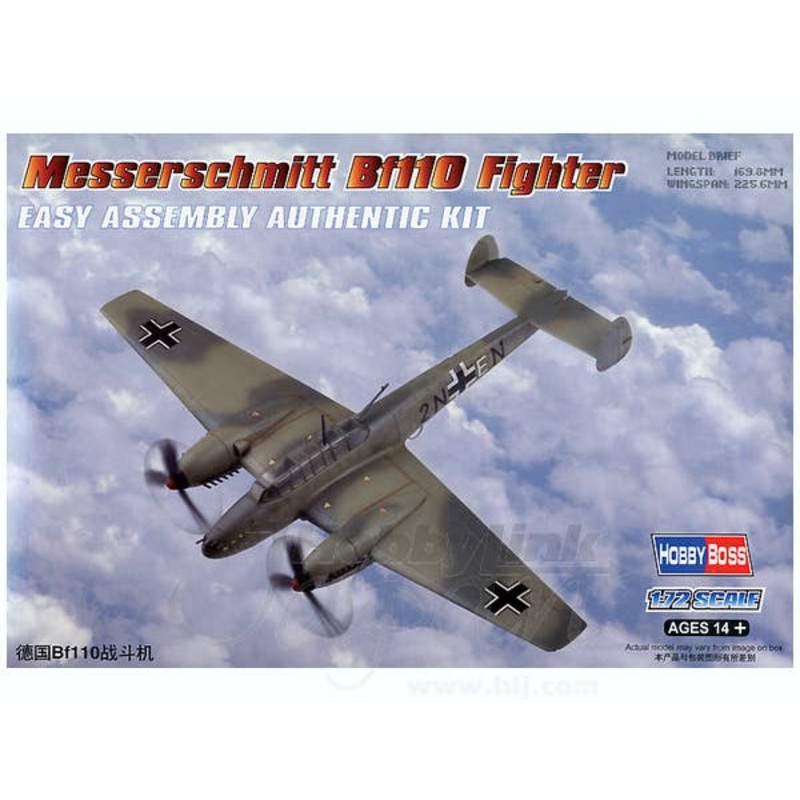 1/72 Messerschmitt Bf110