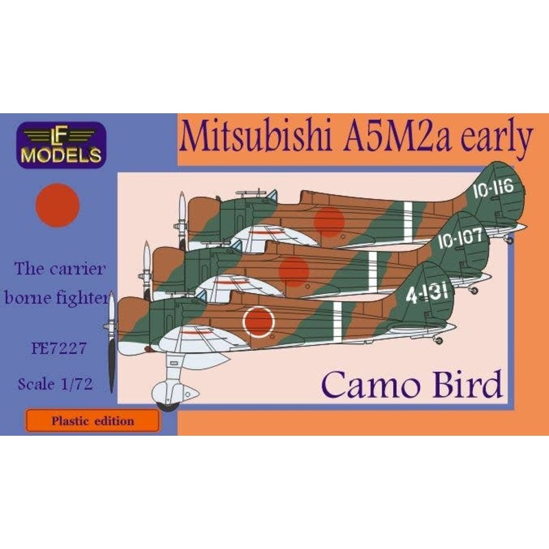 1/72 Mitsubishi A5M2A Early Claude Camo Bird