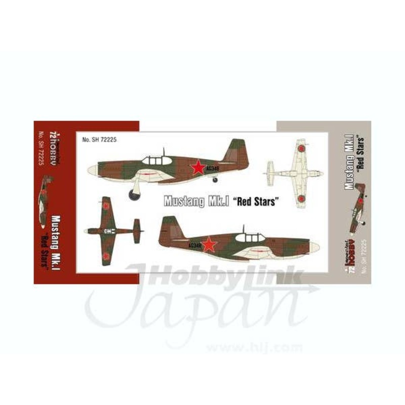 1/72 Mustang Mk.1 Red Stars