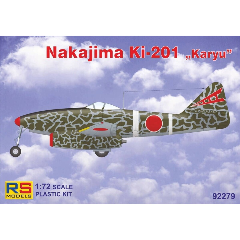 1/72 Nakajima Ki-201 Jet Fighter Assault Karyu 68th Sentai Spring 1964