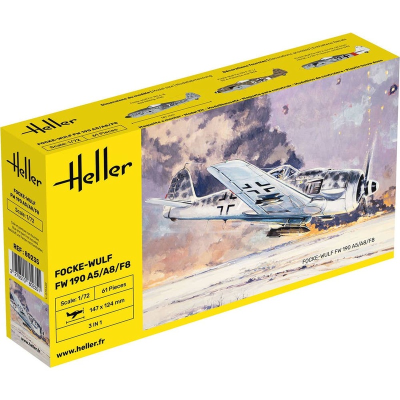 1/72 WW.II German Focke-Wulf FW190 A5/A8/F8
