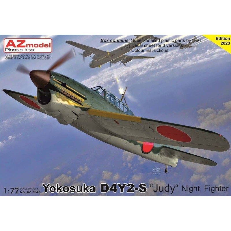 1/72 Yokosuka D4Y2-S Judy Night Fighter