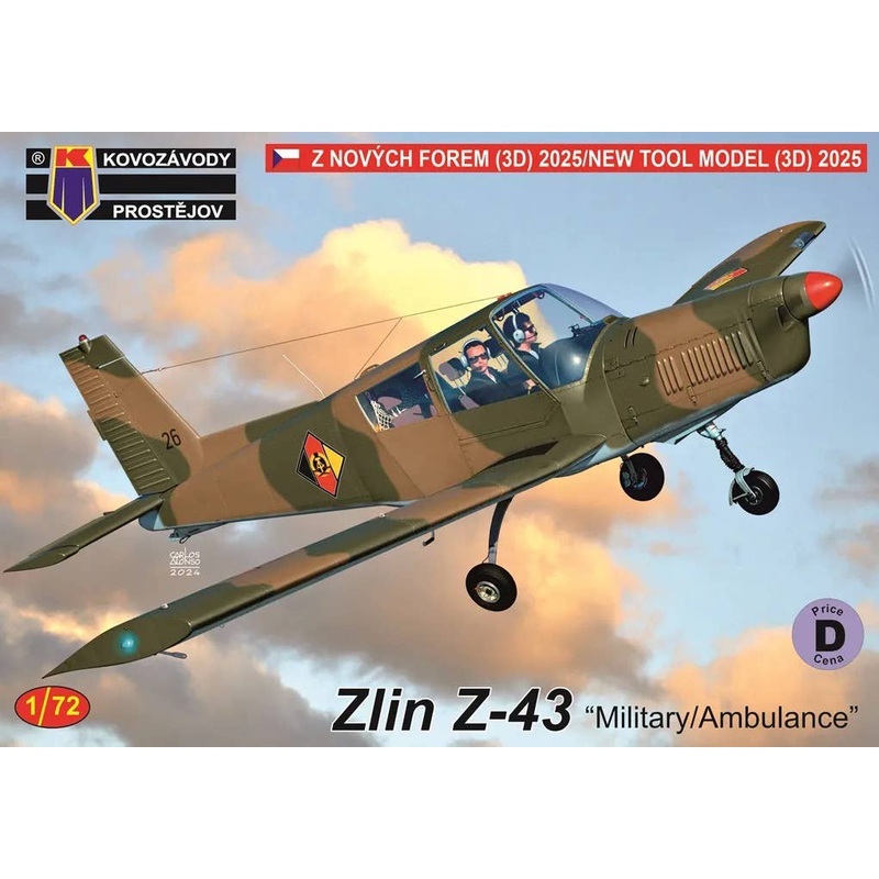 1/72 Zlin Z-43 Military/Ambulance