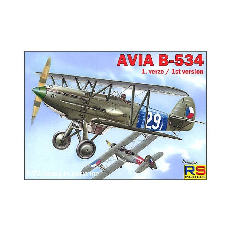 1/72 Avia B.534 1st Version
