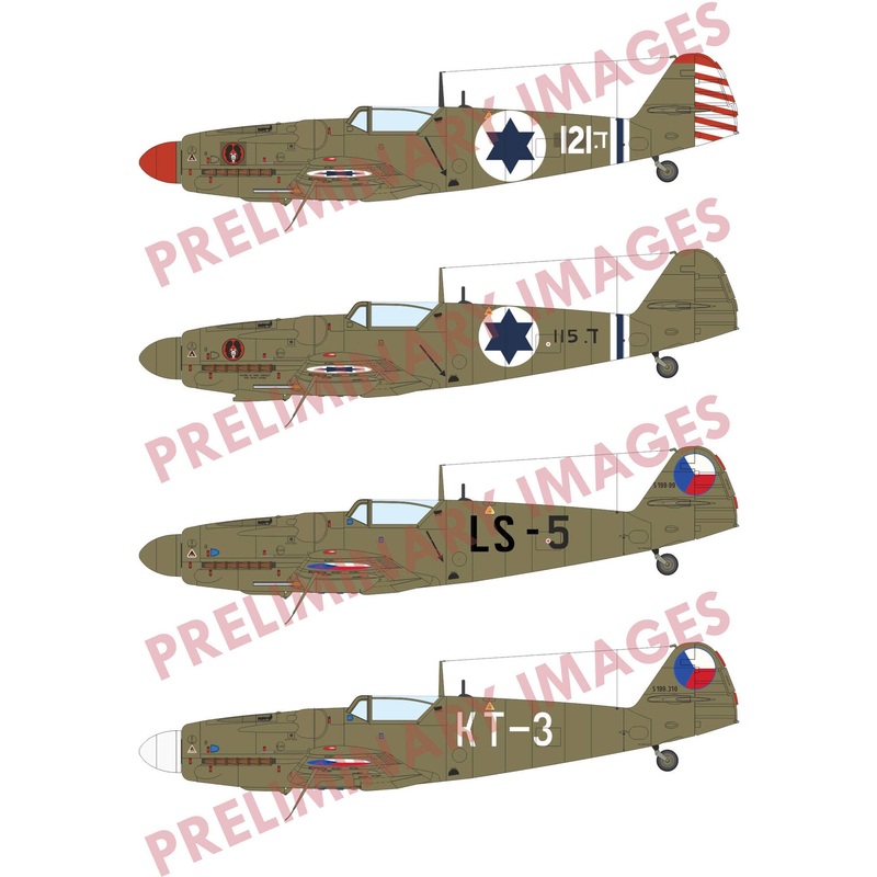 1/72 Avia S-199 ERLA canopy Weekend edition